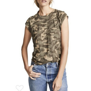 Joie Camo Dillon Top